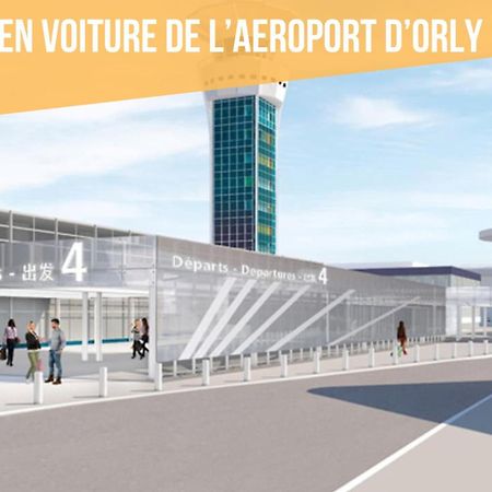 Le Cosy Yellow Appartement Lumineux A 5 Min De La Gare D'Evry Avec Parking Gratuit Courcouronnes Exterior photo